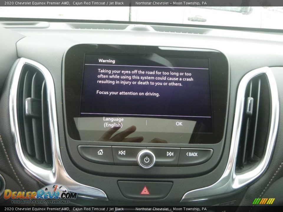 2020 Chevrolet Equinox Premier AWD Cajun Red Tintcoat / Jet Black Photo #16