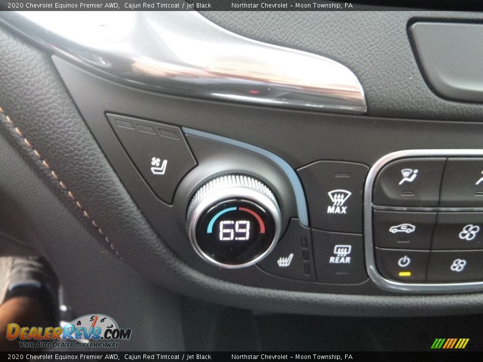 2020 Chevrolet Equinox Premier AWD Cajun Red Tintcoat / Jet Black Photo #18
