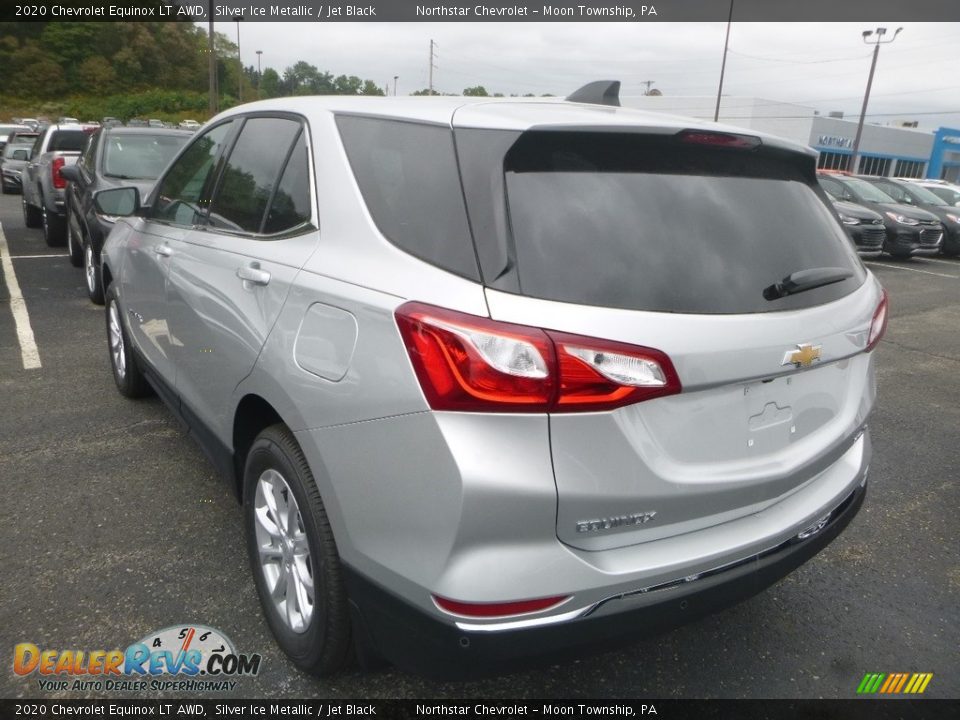2020 Chevrolet Equinox LT AWD Silver Ice Metallic / Jet Black Photo #3