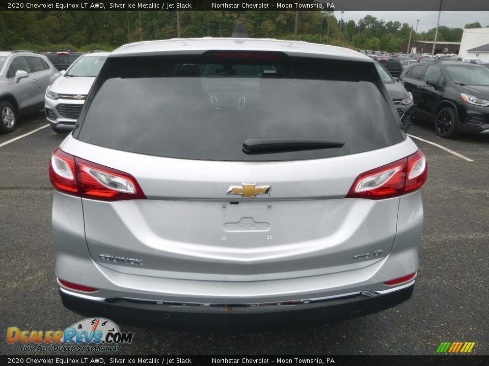 2020 Chevrolet Equinox LT AWD Silver Ice Metallic / Jet Black Photo #4