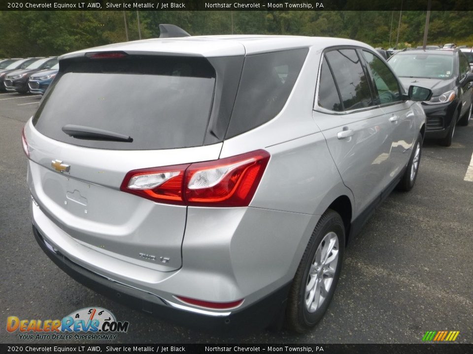 2020 Chevrolet Equinox LT AWD Silver Ice Metallic / Jet Black Photo #5