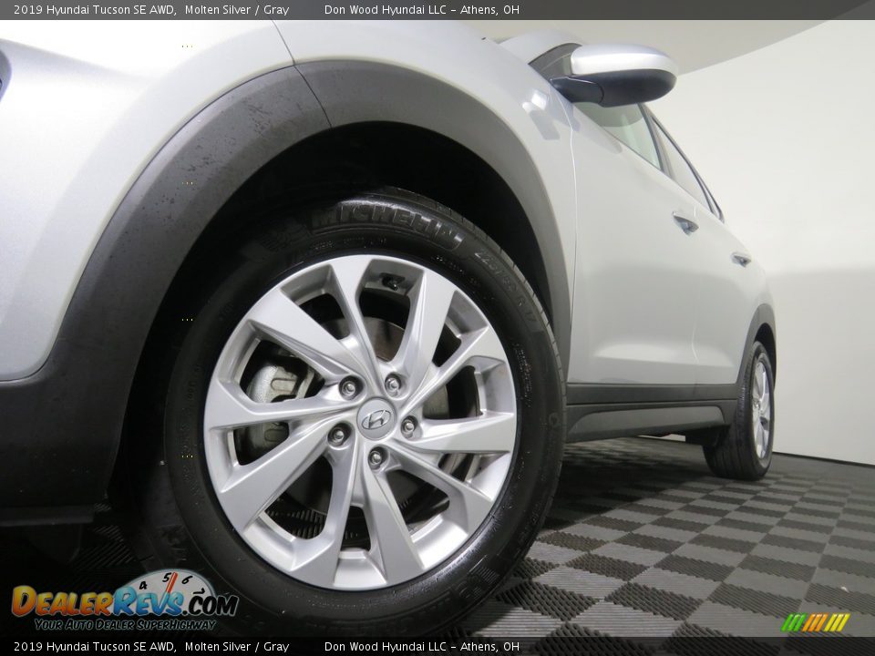 2019 Hyundai Tucson SE AWD Molten Silver / Gray Photo #2