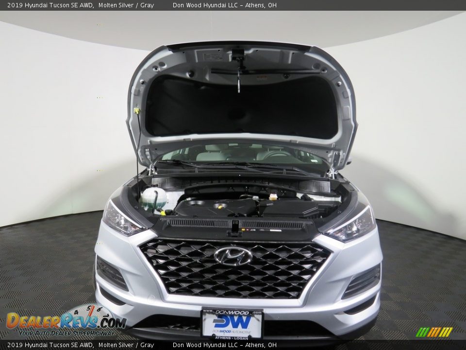 2019 Hyundai Tucson SE AWD Molten Silver / Gray Photo #3
