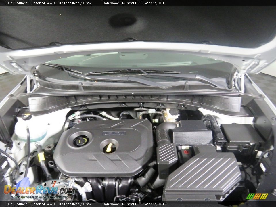 2019 Hyundai Tucson SE AWD Molten Silver / Gray Photo #4