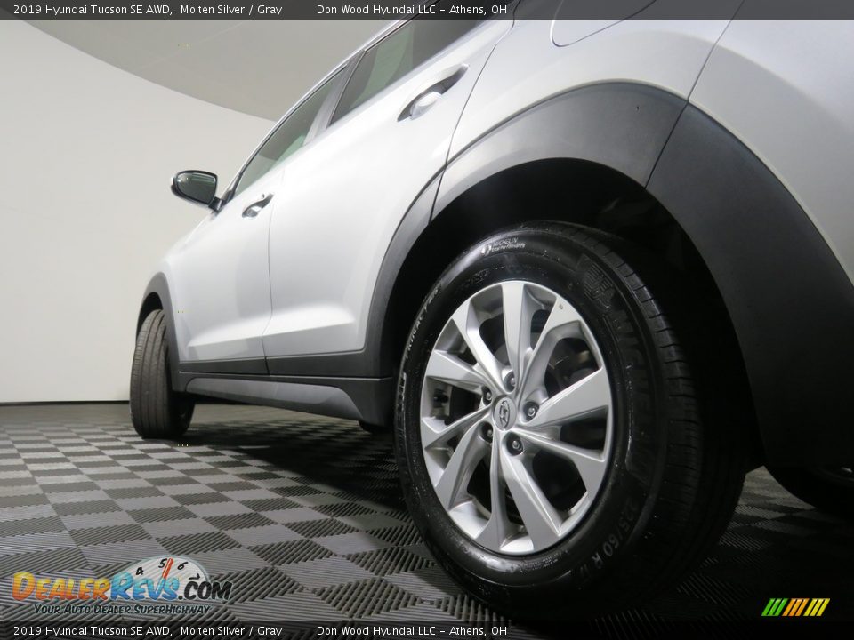 2019 Hyundai Tucson SE AWD Molten Silver / Gray Photo #5