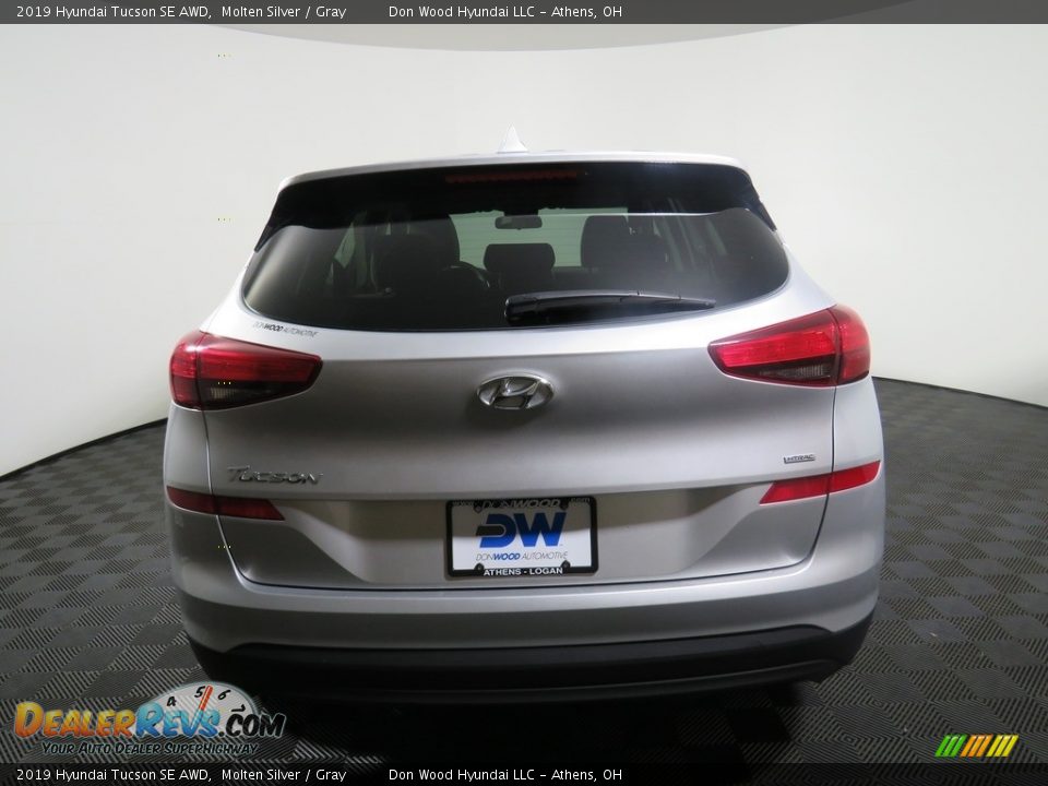 2019 Hyundai Tucson SE AWD Molten Silver / Gray Photo #6