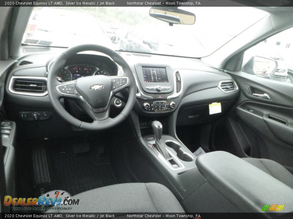 Jet Black Interior - 2020 Chevrolet Equinox LT AWD Photo #12