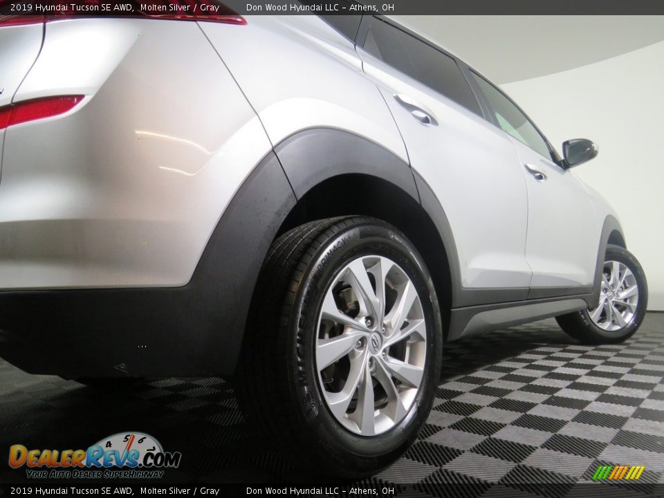 2019 Hyundai Tucson SE AWD Molten Silver / Gray Photo #10