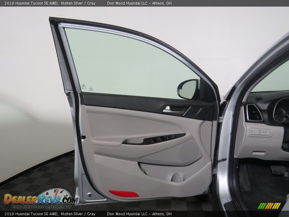 2019 Hyundai Tucson SE AWD Molten Silver / Gray Photo #12