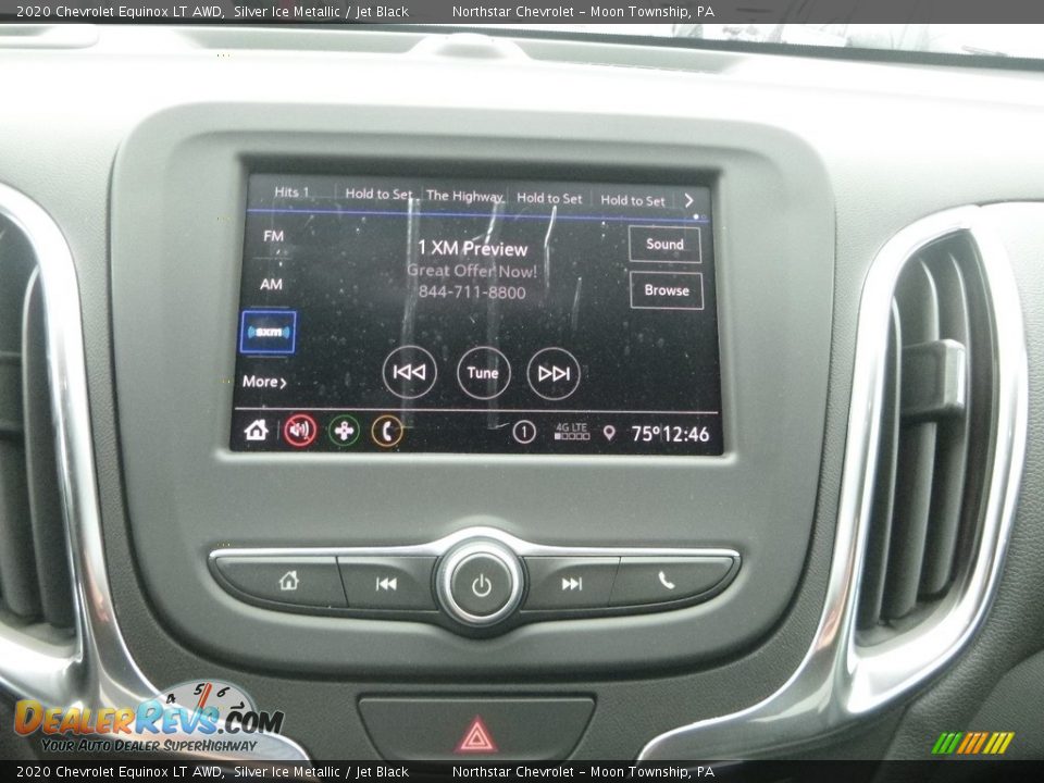 2020 Chevrolet Equinox LT AWD Silver Ice Metallic / Jet Black Photo #16