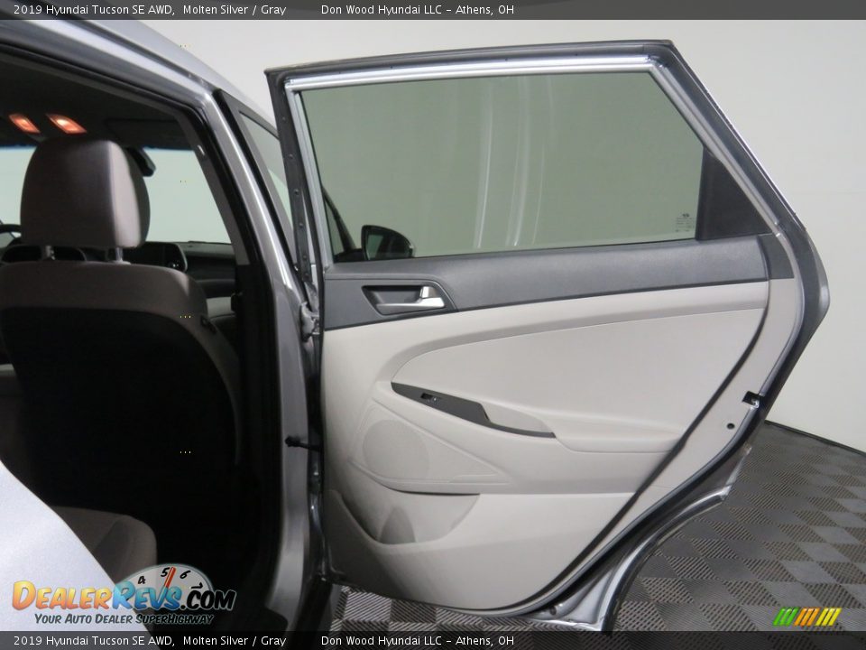 2019 Hyundai Tucson SE AWD Molten Silver / Gray Photo #18