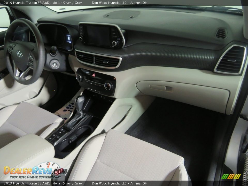 2019 Hyundai Tucson SE AWD Molten Silver / Gray Photo #22