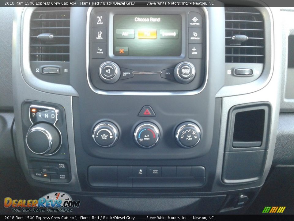 2018 Ram 1500 Express Crew Cab 4x4 Flame Red / Black/Diesel Gray Photo #18
