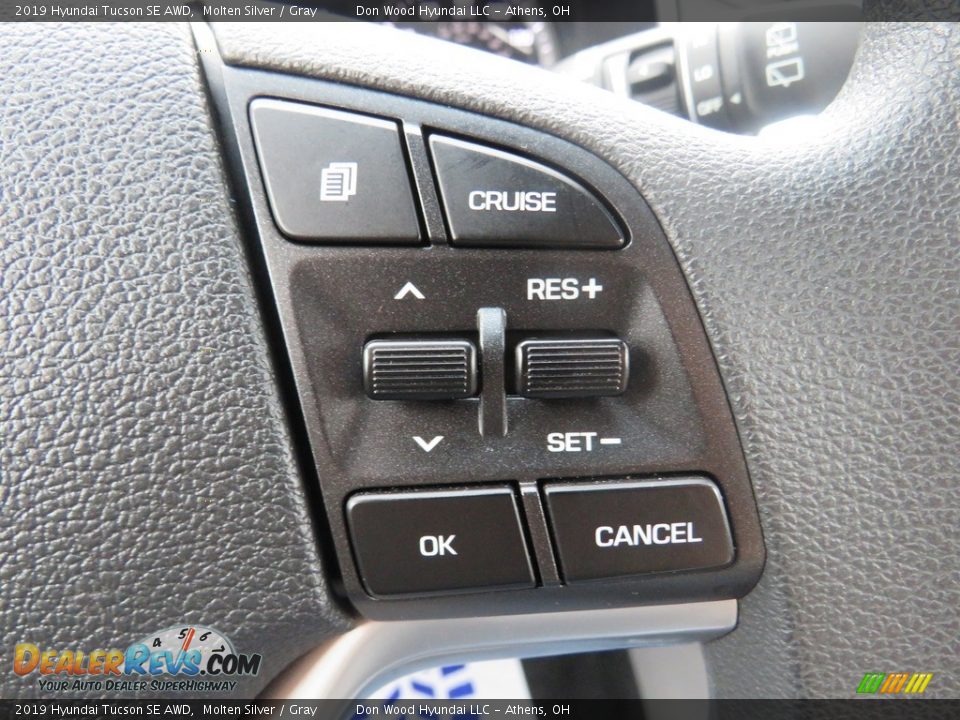 2019 Hyundai Tucson SE AWD Molten Silver / Gray Photo #27