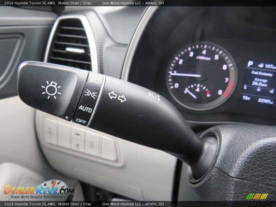 2019 Hyundai Tucson SE AWD Molten Silver / Gray Photo #28