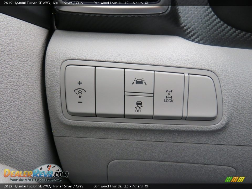2019 Hyundai Tucson SE AWD Molten Silver / Gray Photo #30