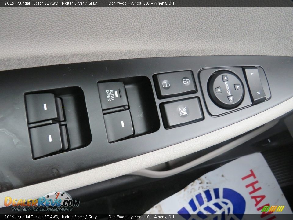 2019 Hyundai Tucson SE AWD Molten Silver / Gray Photo #31