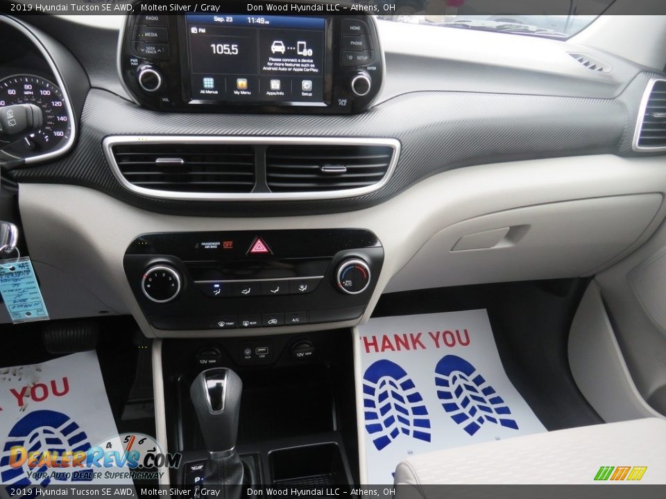 2019 Hyundai Tucson SE AWD Molten Silver / Gray Photo #32