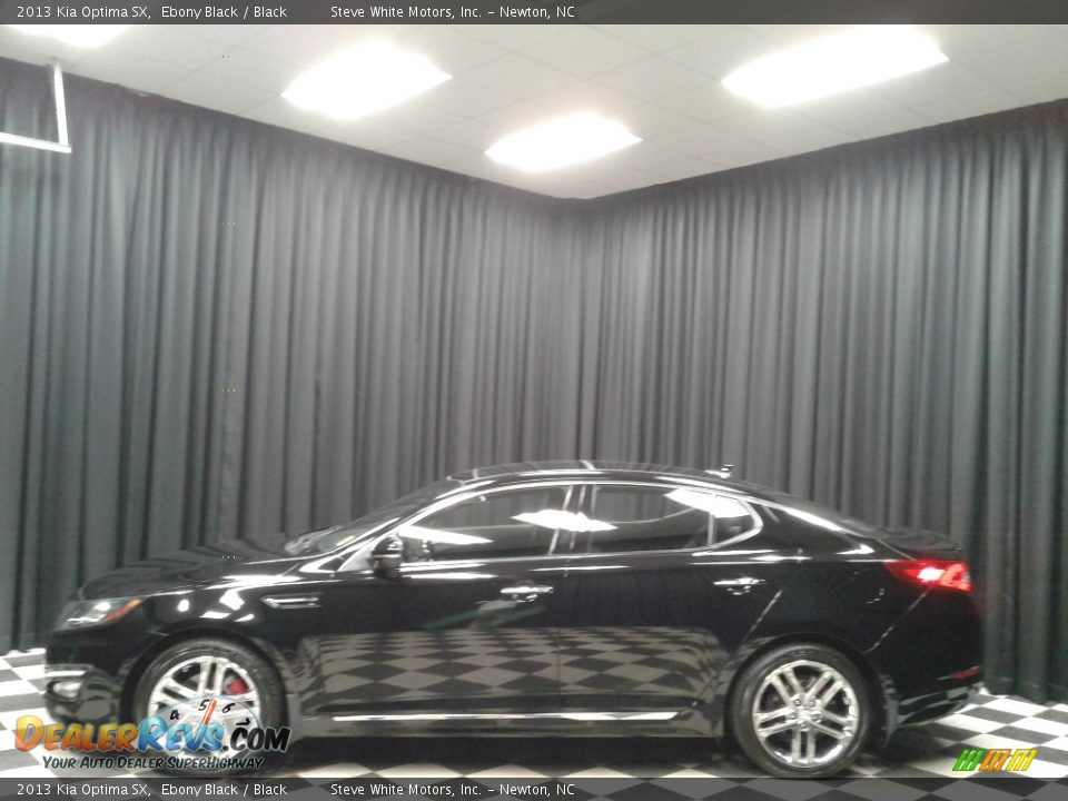 2013 Kia Optima SX Ebony Black / Black Photo #1