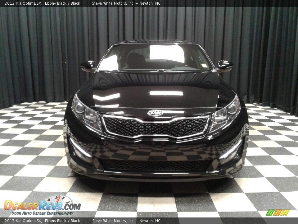 2013 Kia Optima SX Ebony Black / Black Photo #3