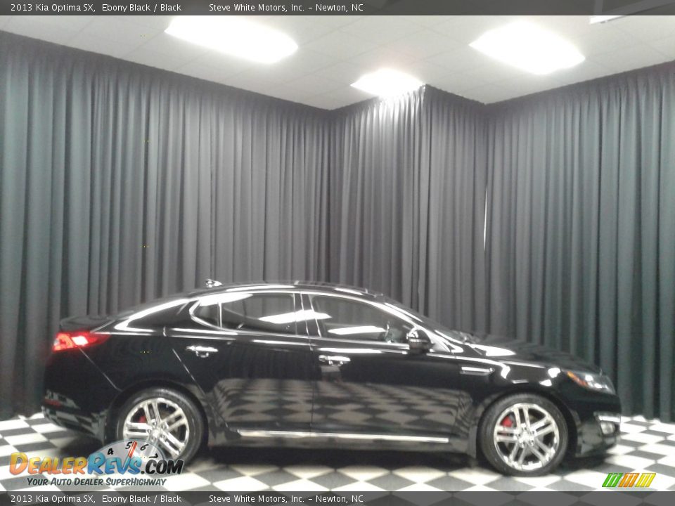 2013 Kia Optima SX Ebony Black / Black Photo #5