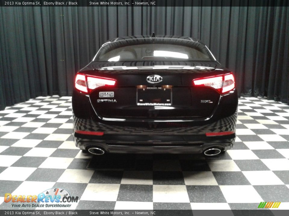 2013 Kia Optima SX Ebony Black / Black Photo #7