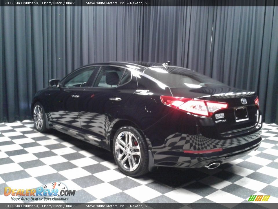 2013 Kia Optima SX Ebony Black / Black Photo #8