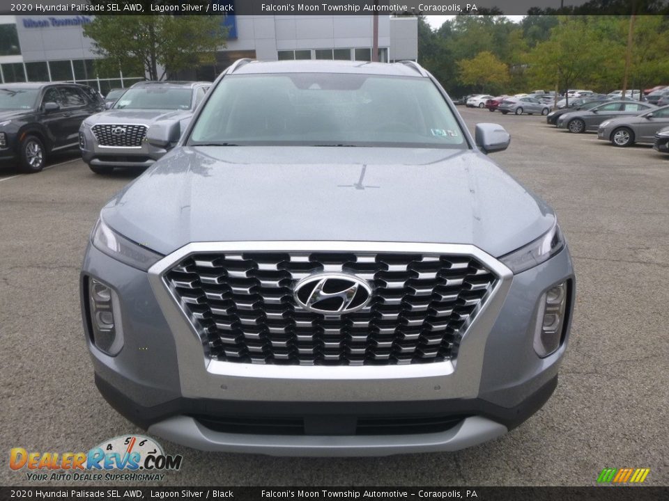 2020 Hyundai Palisade SEL AWD Lagoon Silver / Black Photo #4