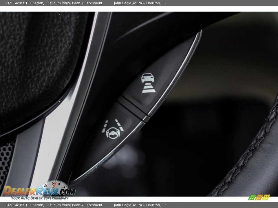 2020 Acura TLX Sedan Platinum White Pearl / Parchment Photo #36