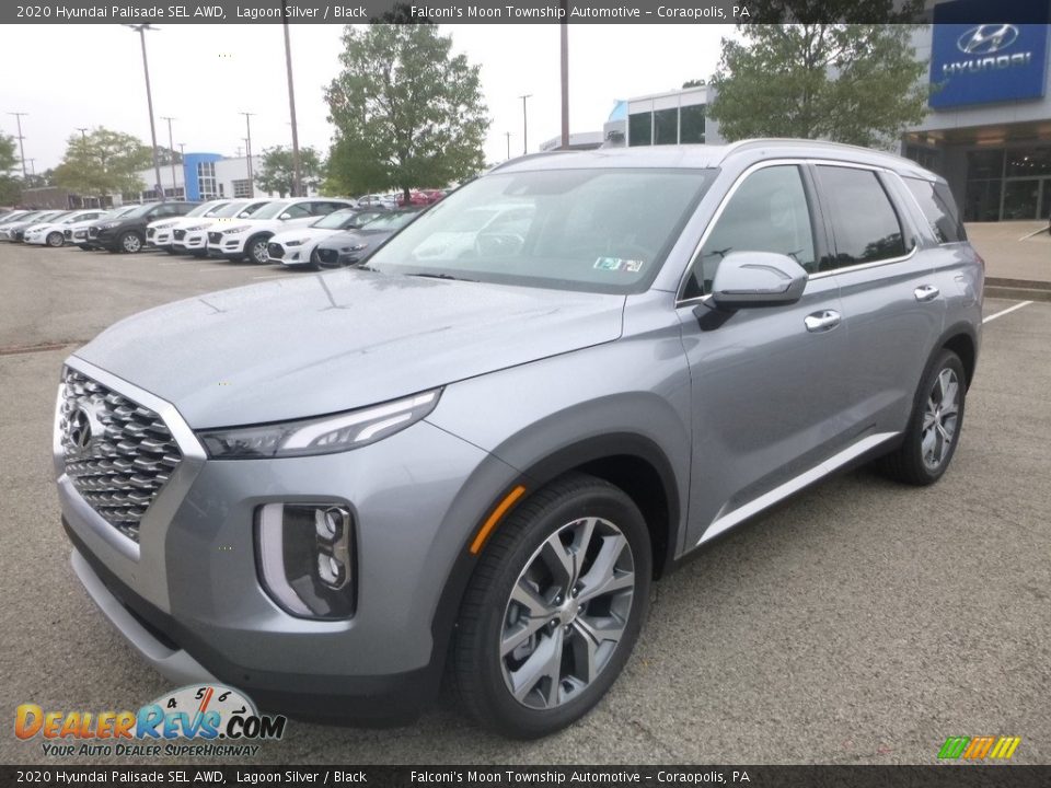 2020 Hyundai Palisade SEL AWD Lagoon Silver / Black Photo #5