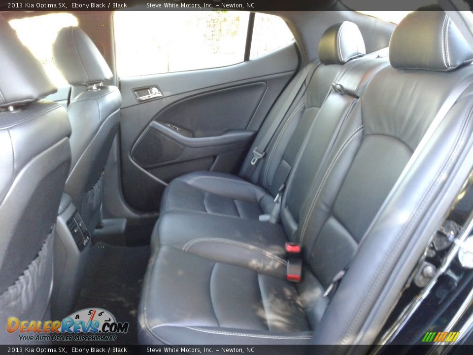 2013 Kia Optima SX Ebony Black / Black Photo #11