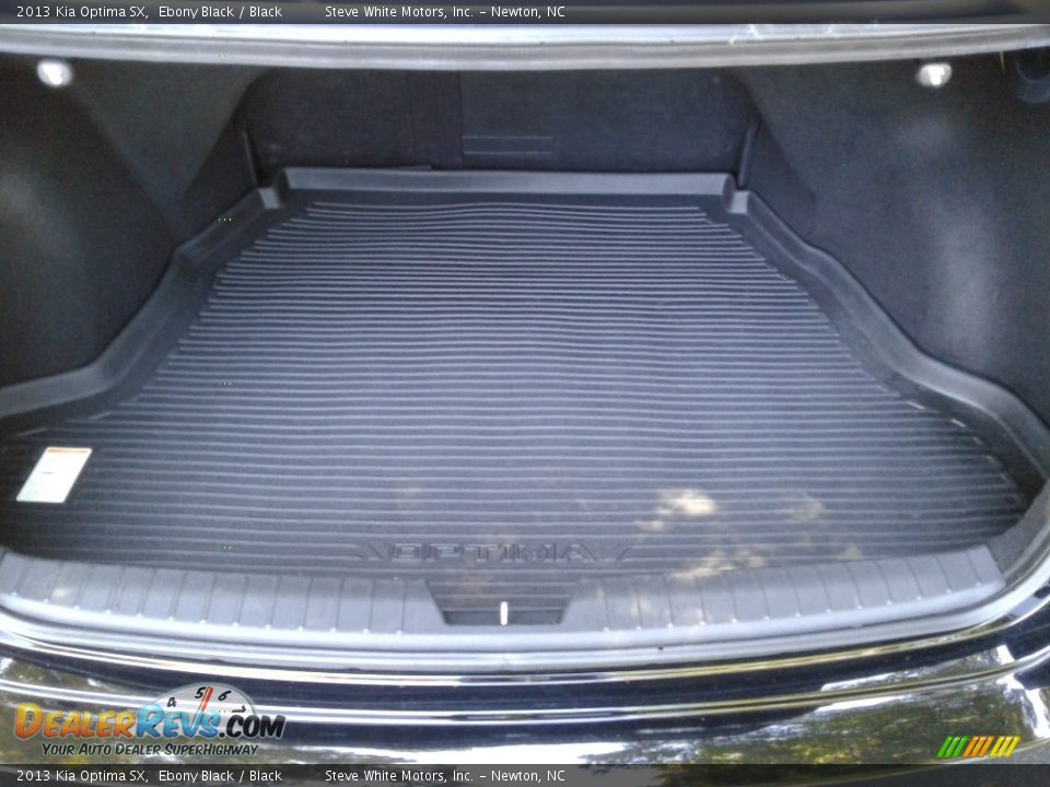 2013 Kia Optima SX Ebony Black / Black Photo #12