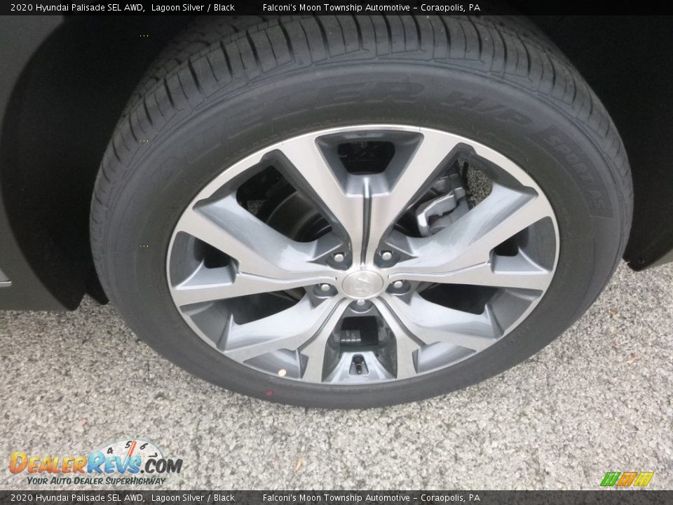 2020 Hyundai Palisade SEL AWD Lagoon Silver / Black Photo #7