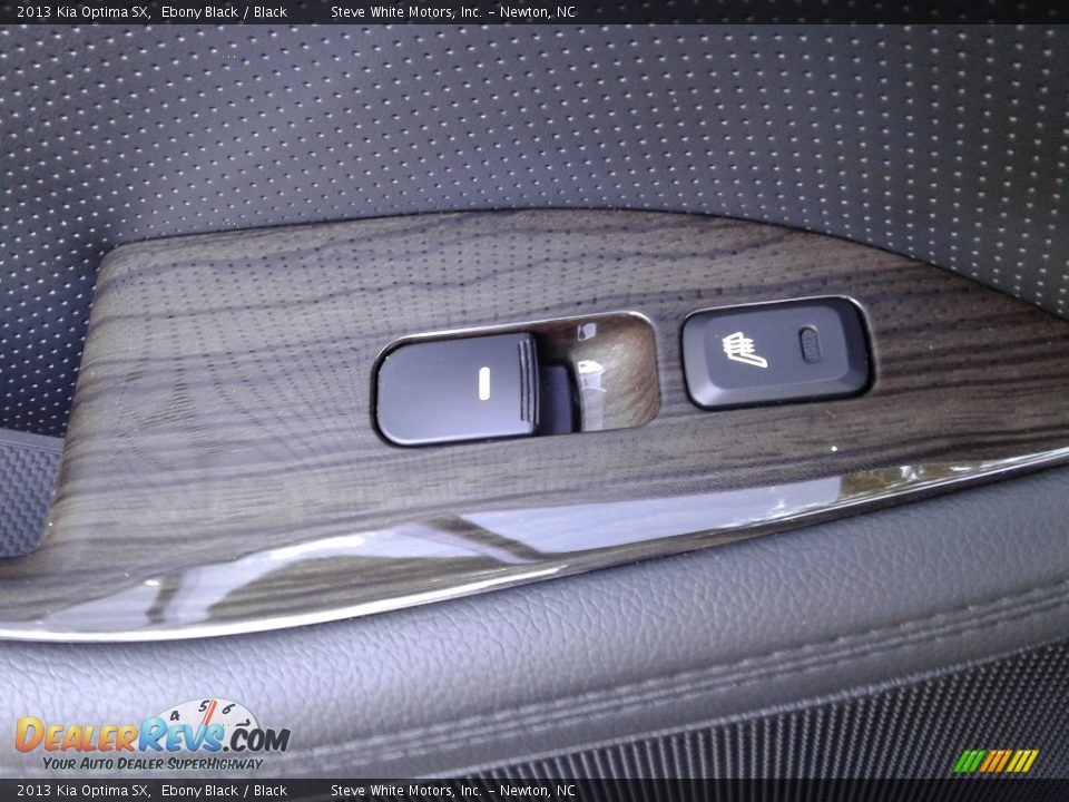 2013 Kia Optima SX Ebony Black / Black Photo #13