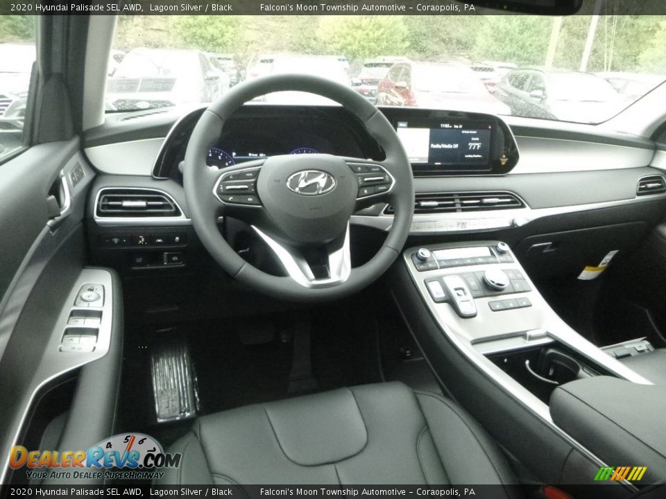 2020 Hyundai Palisade SEL AWD Lagoon Silver / Black Photo #9
