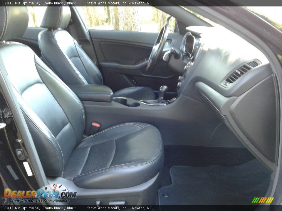 2013 Kia Optima SX Ebony Black / Black Photo #15