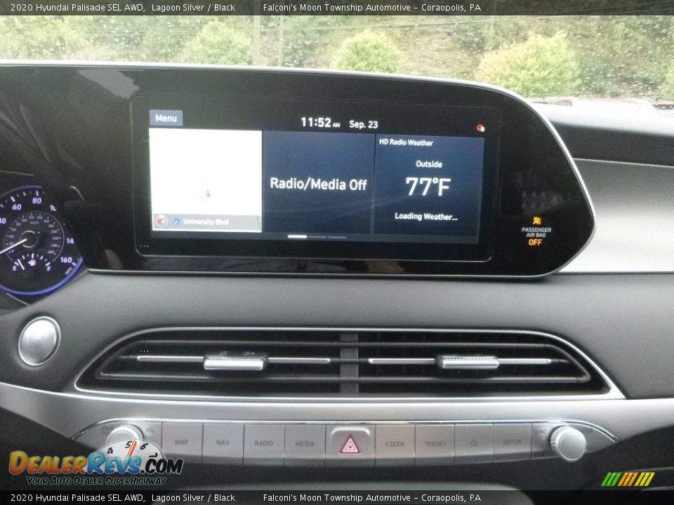2020 Hyundai Palisade SEL AWD Lagoon Silver / Black Photo #14