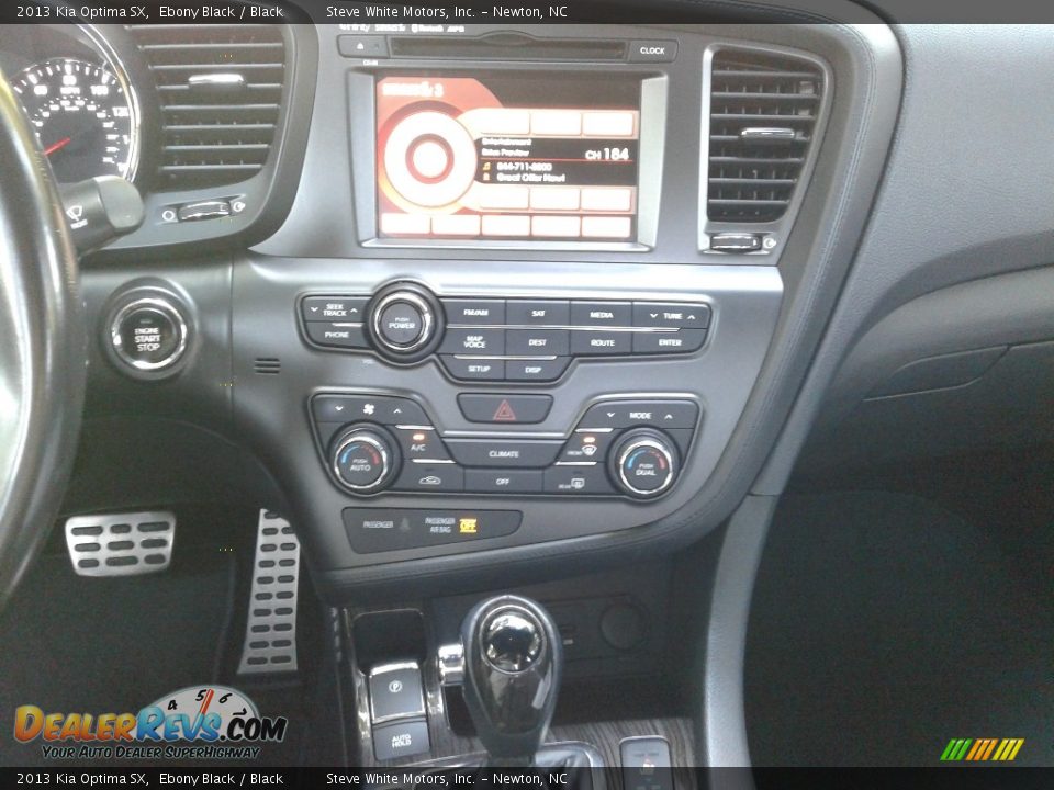 2013 Kia Optima SX Ebony Black / Black Photo #19