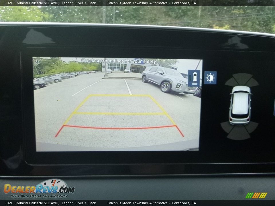 2020 Hyundai Palisade SEL AWD Lagoon Silver / Black Photo #15