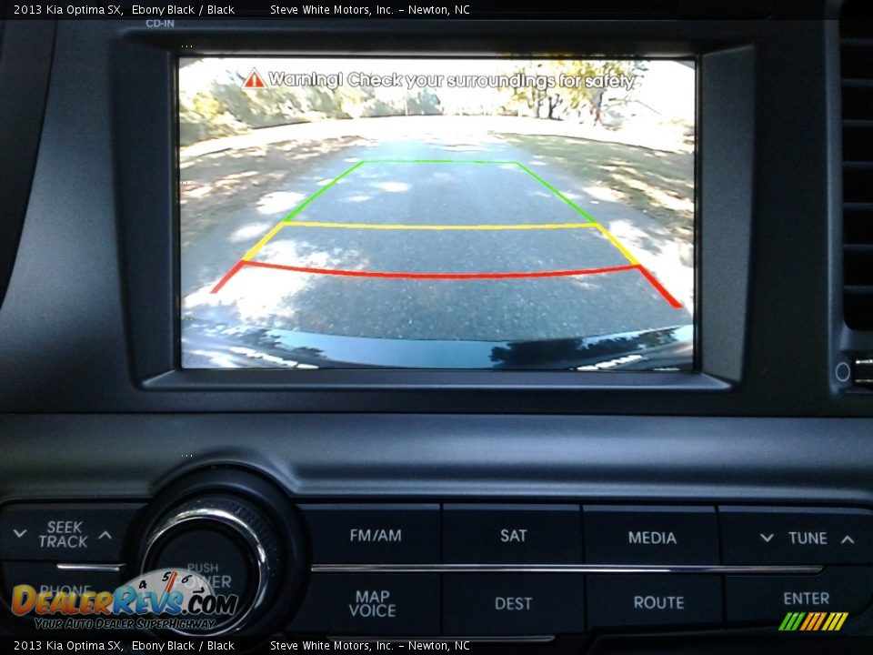 2013 Kia Optima SX Ebony Black / Black Photo #21