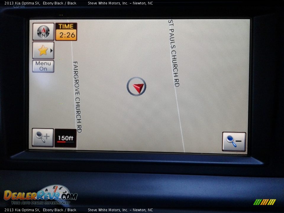 2013 Kia Optima SX Ebony Black / Black Photo #22