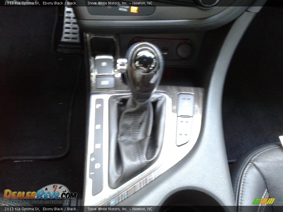 2013 Kia Optima SX Ebony Black / Black Photo #24