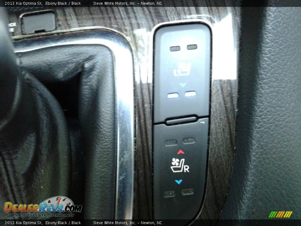 2013 Kia Optima SX Ebony Black / Black Photo #25