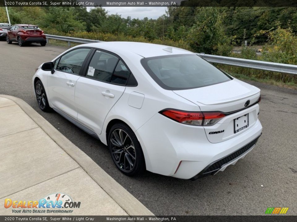 2020 Toyota Corolla SE Super White / Light Gray Photo #2