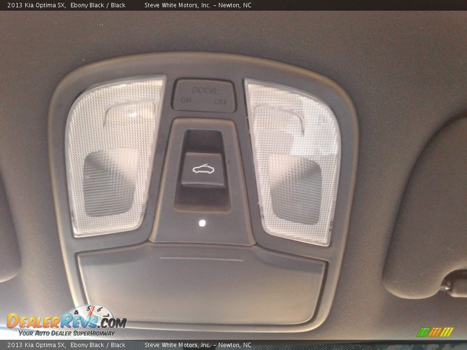 2013 Kia Optima SX Ebony Black / Black Photo #26