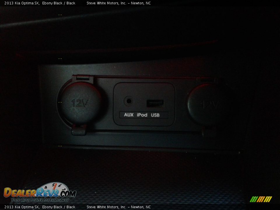2013 Kia Optima SX Ebony Black / Black Photo #27