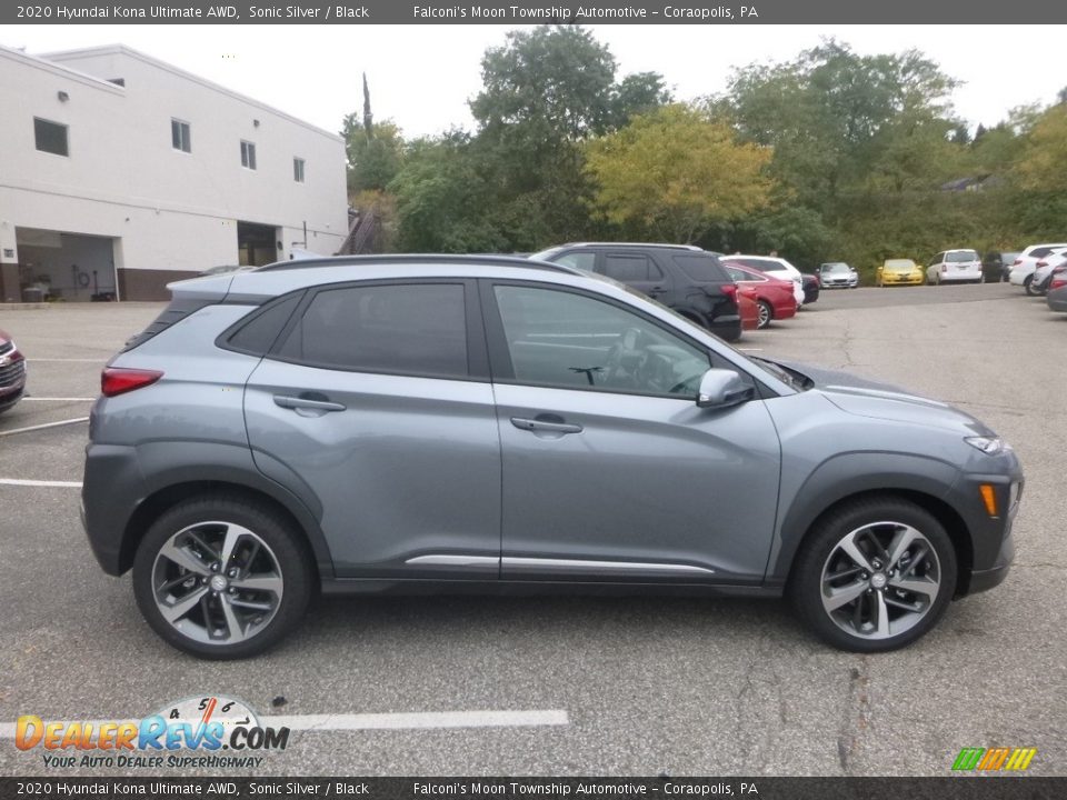 2020 Hyundai Kona Ultimate AWD Sonic Silver / Black Photo #1