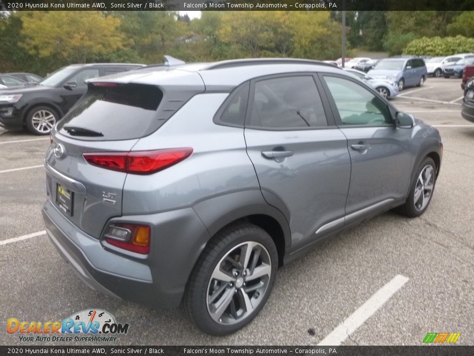 2020 Hyundai Kona Ultimate AWD Sonic Silver / Black Photo #2