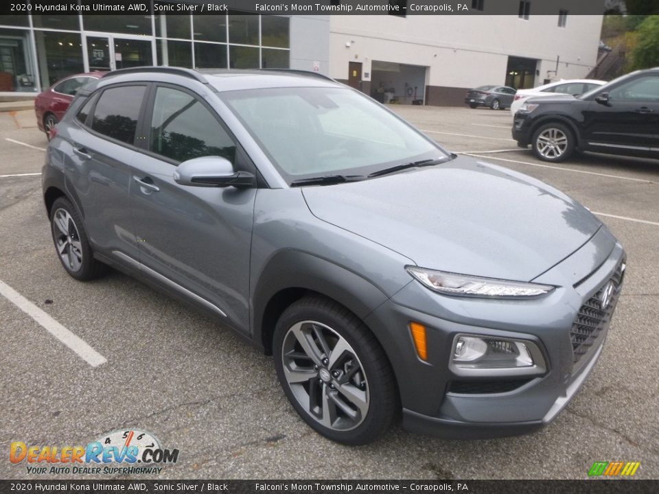 2020 Hyundai Kona Ultimate AWD Sonic Silver / Black Photo #3