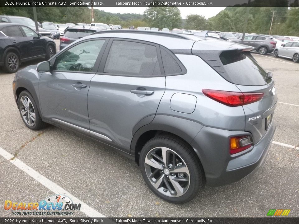 2020 Hyundai Kona Ultimate AWD Sonic Silver / Black Photo #6
